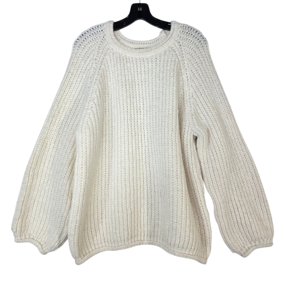Shetland Vigin wool  chunky knit pull over/ jumper